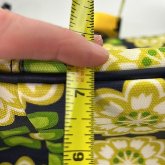 petunia pickle bottom  blue with yellow flowers diaper bag - Picture 9 of 11